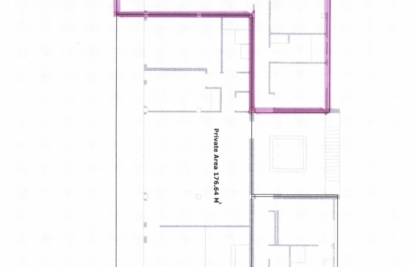 Q1 Corner Penthouse Floor plan